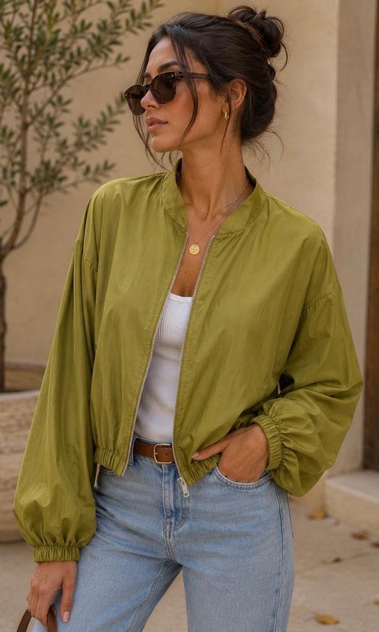 Scarlett Puff Hem Jacket
