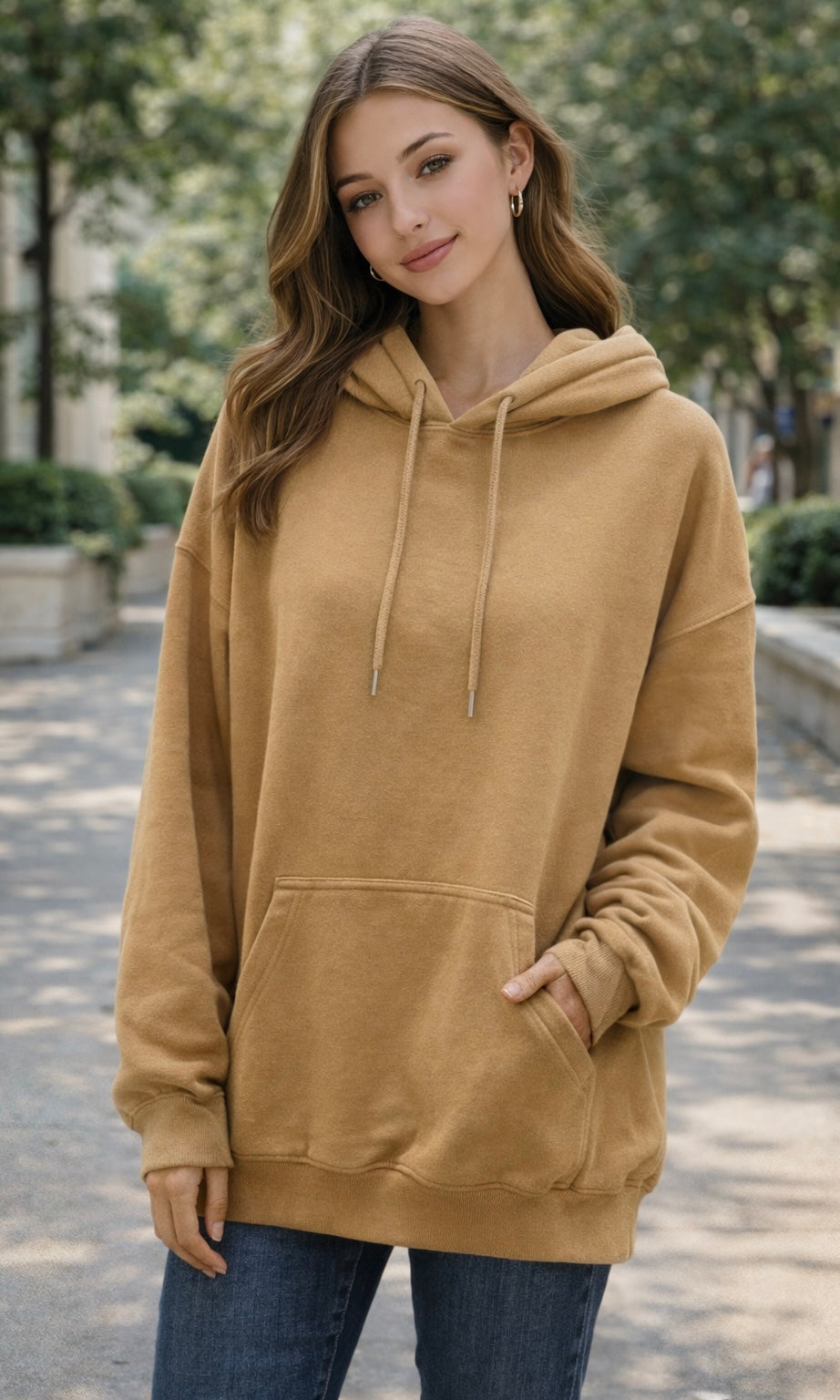 Plain hoody Style 1412