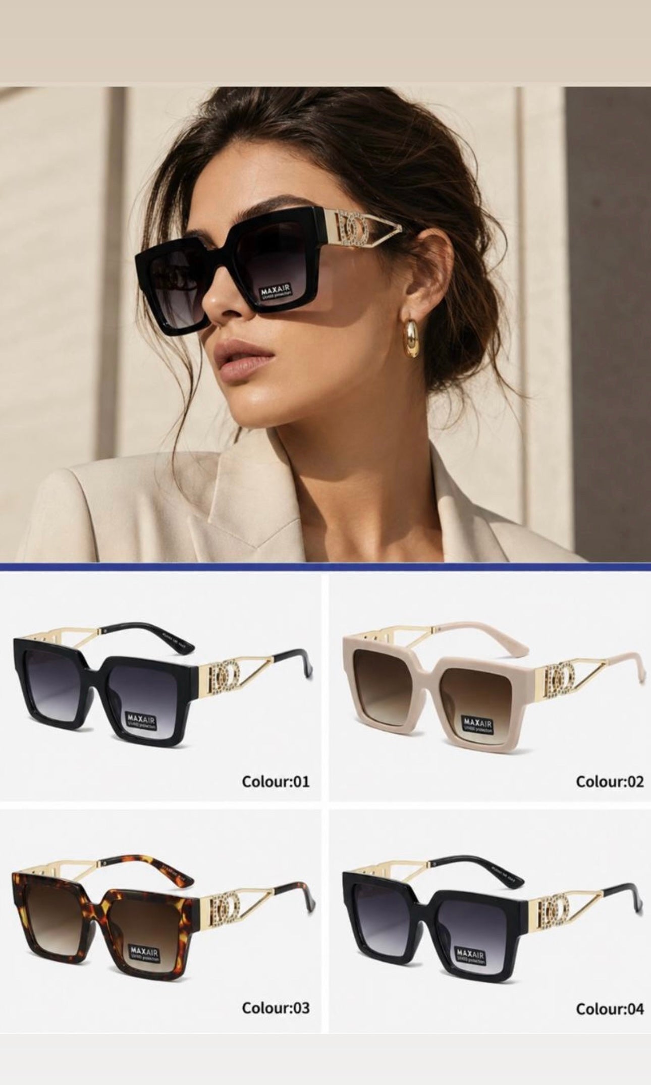 Sunglasses (Style MA26097F)