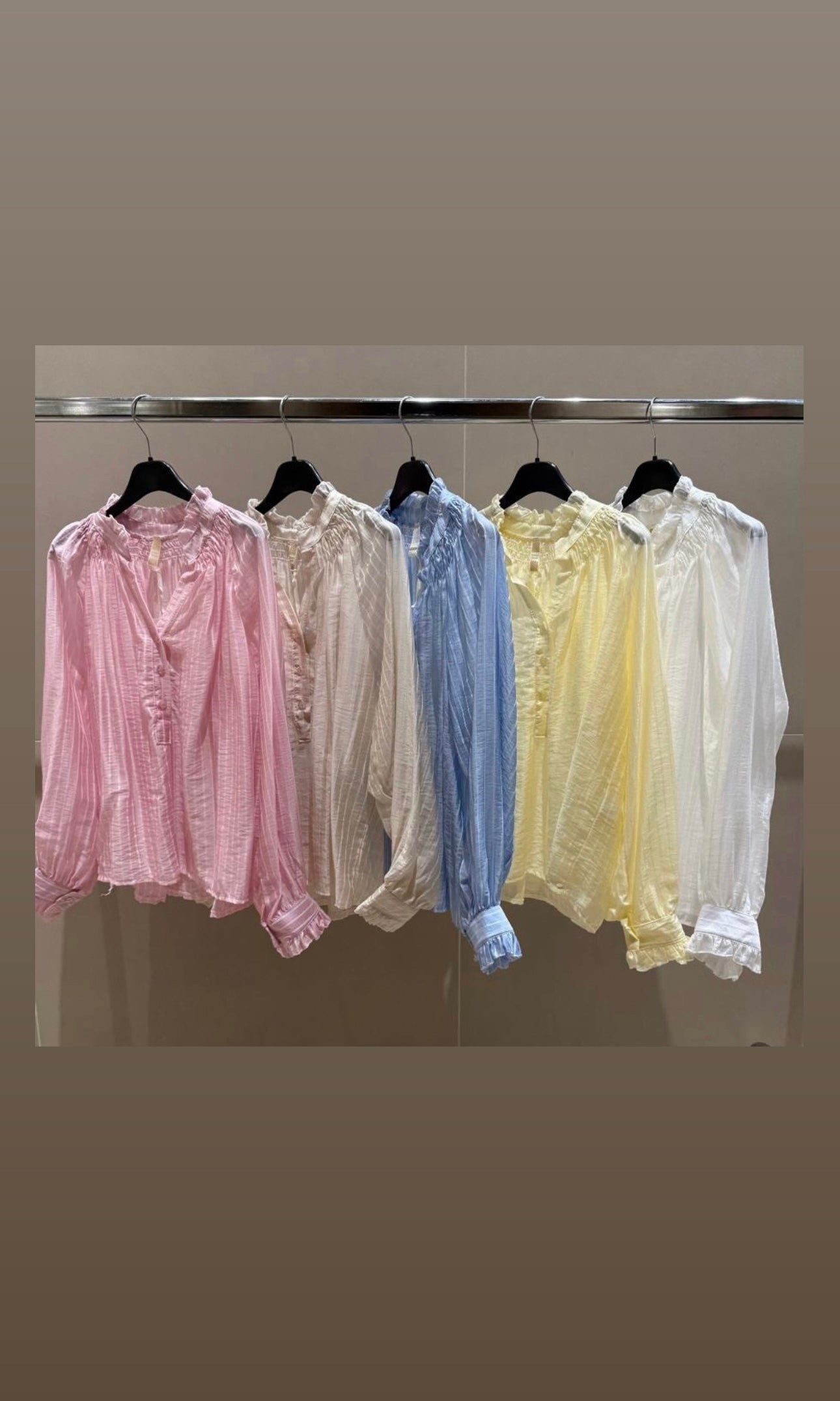 Louisa Stripe Tencel Blouse