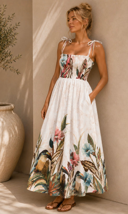Carmella Print Dress