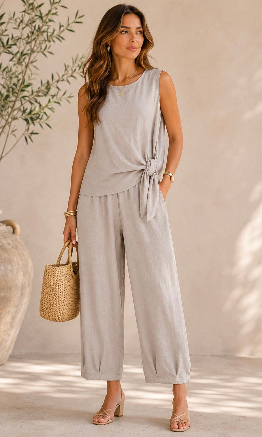 Tammy side knot co-ord