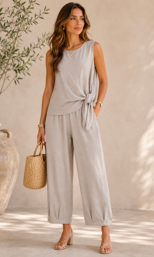 Tammy side knot co-ord