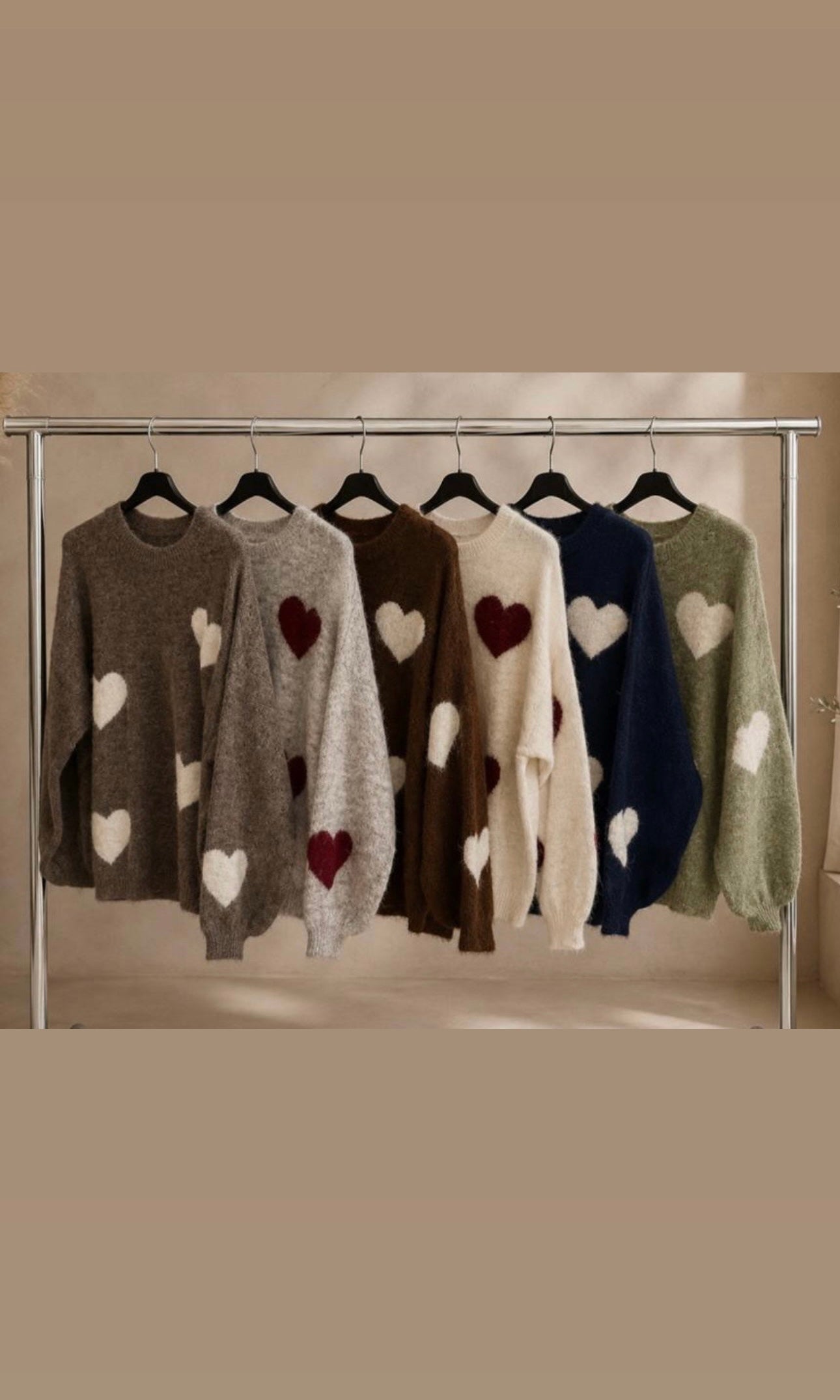 Harriet Soft Heart Jumper