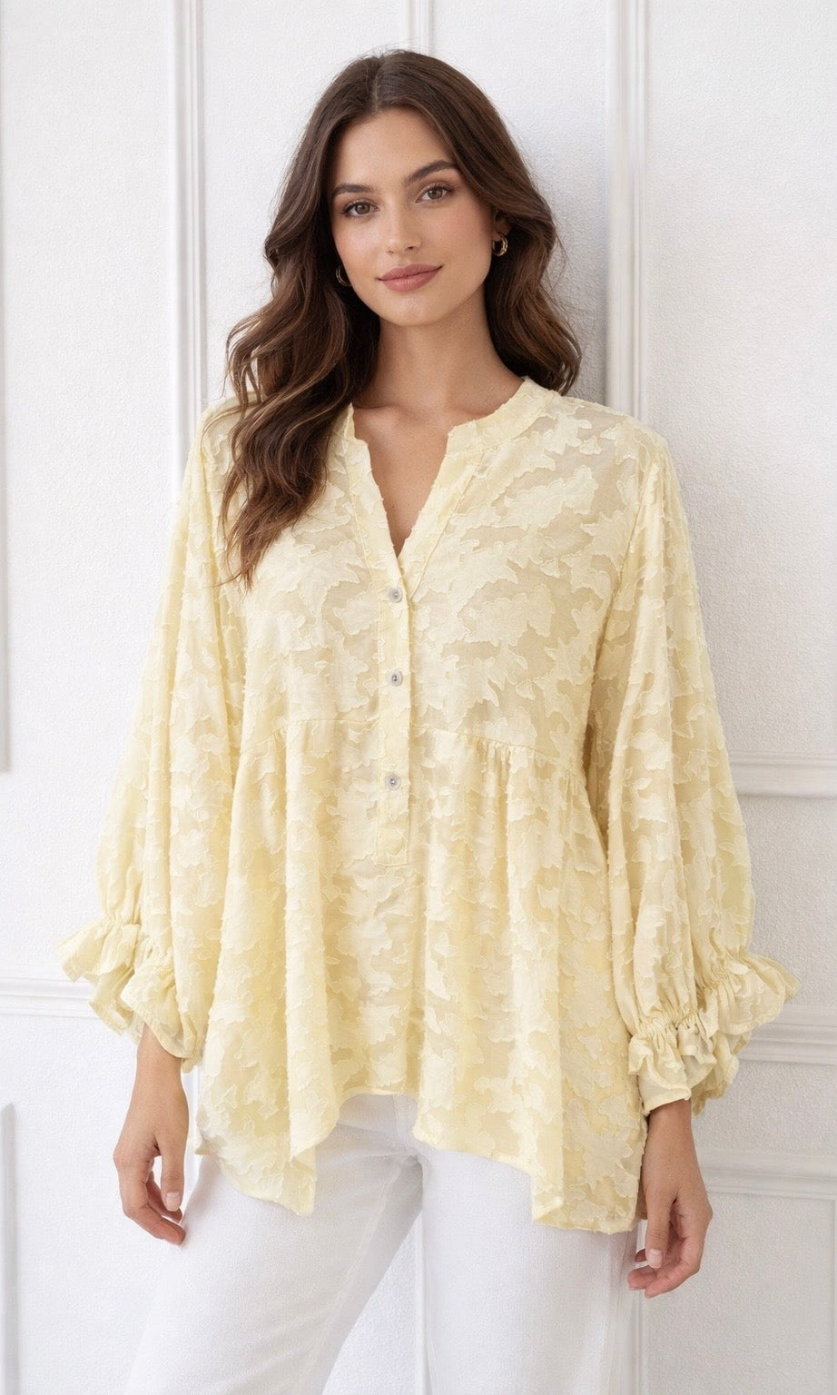 Juniper filigree print blouse