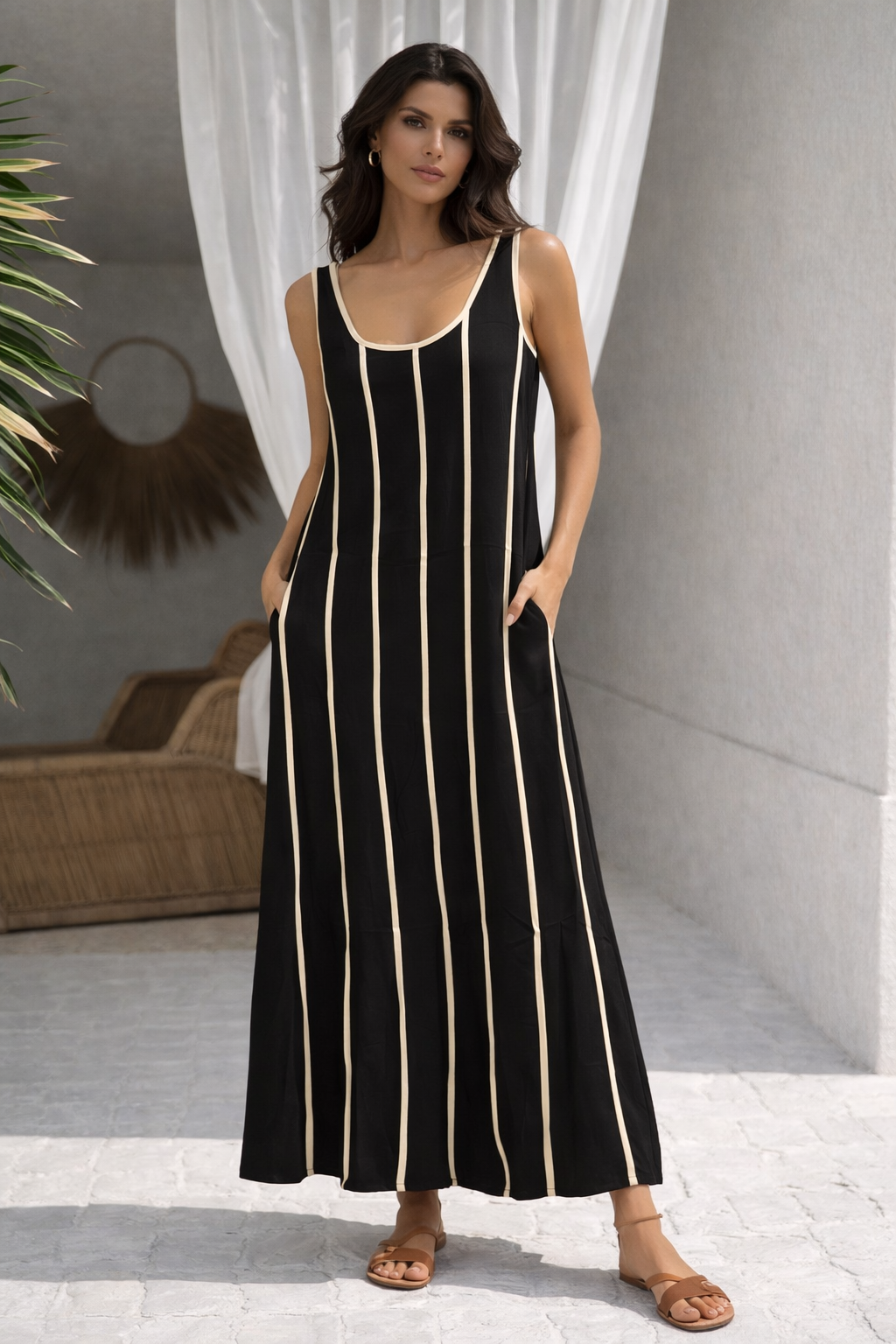 Anastasia maxi dress