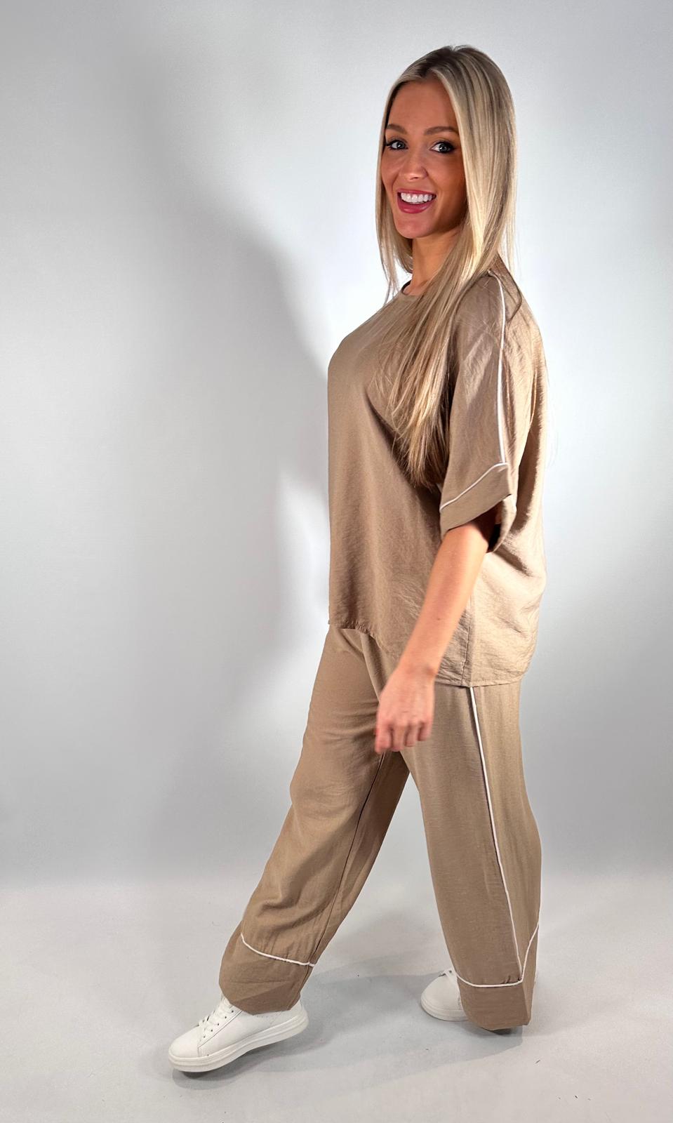 Pipped Edge Co-ord