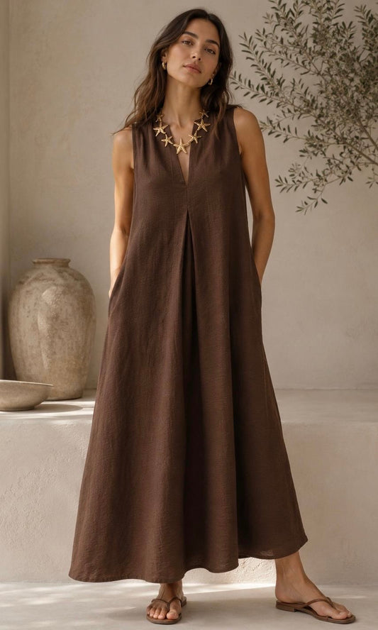 Chloe Simplicity Dress With Pockets