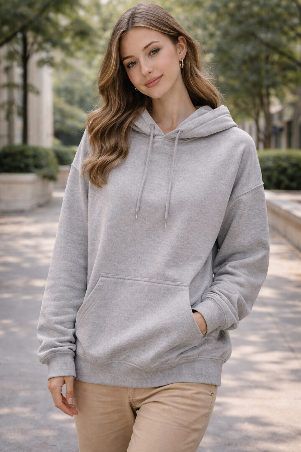 Plain hoody Style 1412