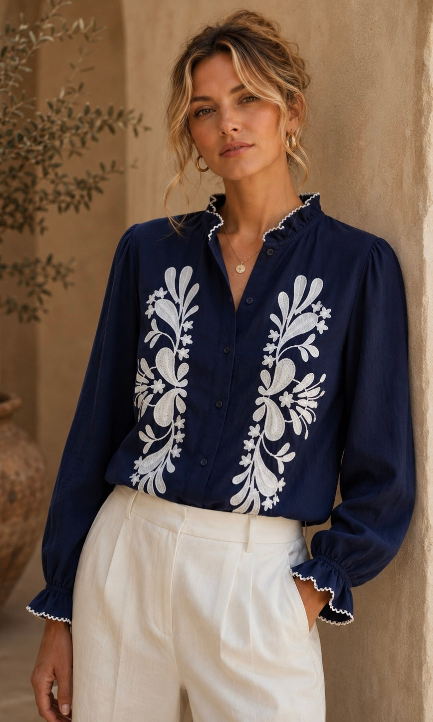 Chloe Embroidered Shirt