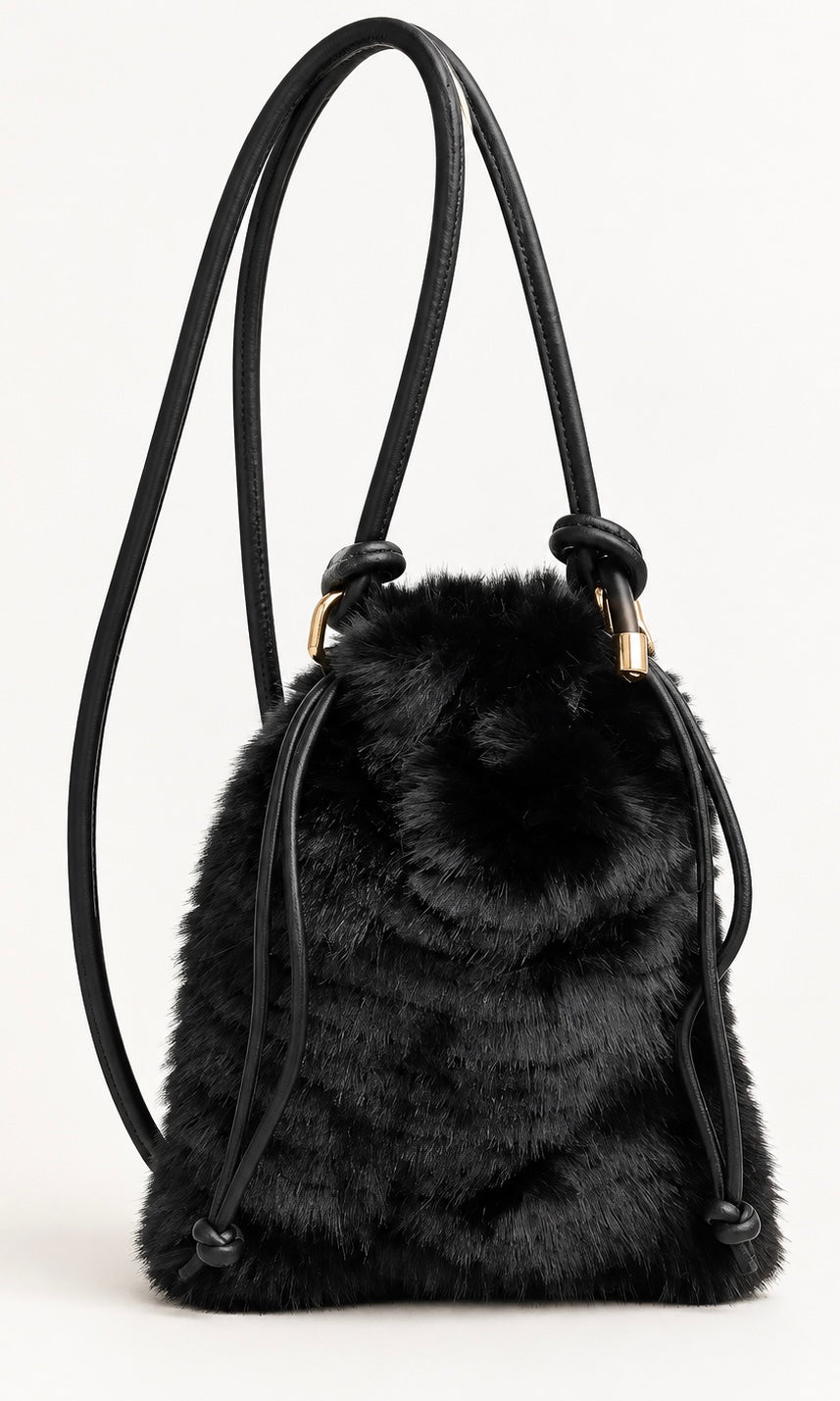 Macy Plush Cross Body Bag