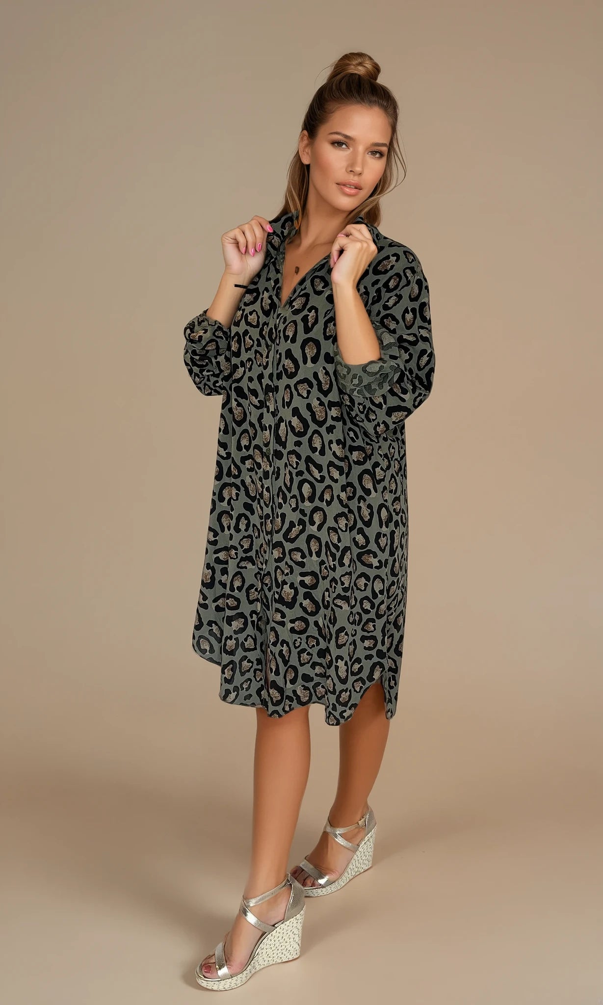 Leona leopard shirt