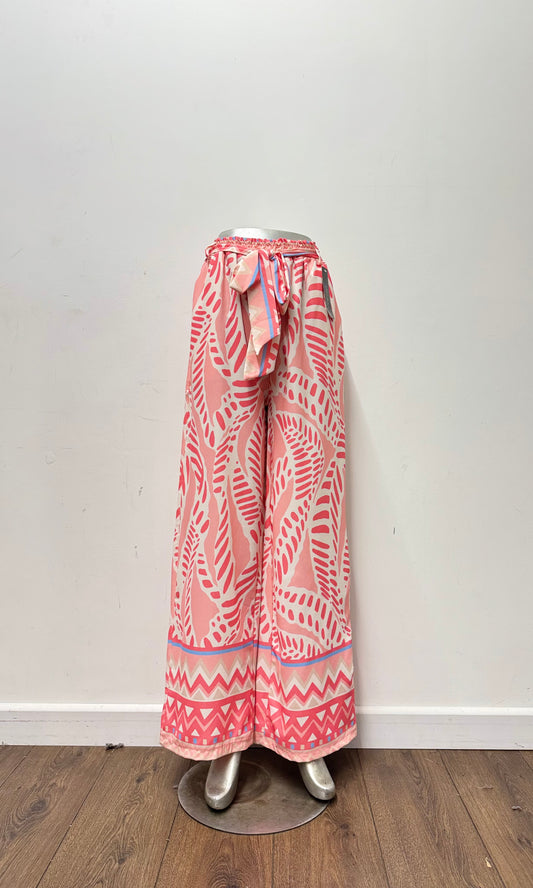 Roxanne Print Elasticated Waist Trouser