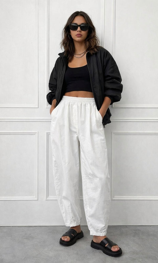 Alba Balloon Trouser With Pockets