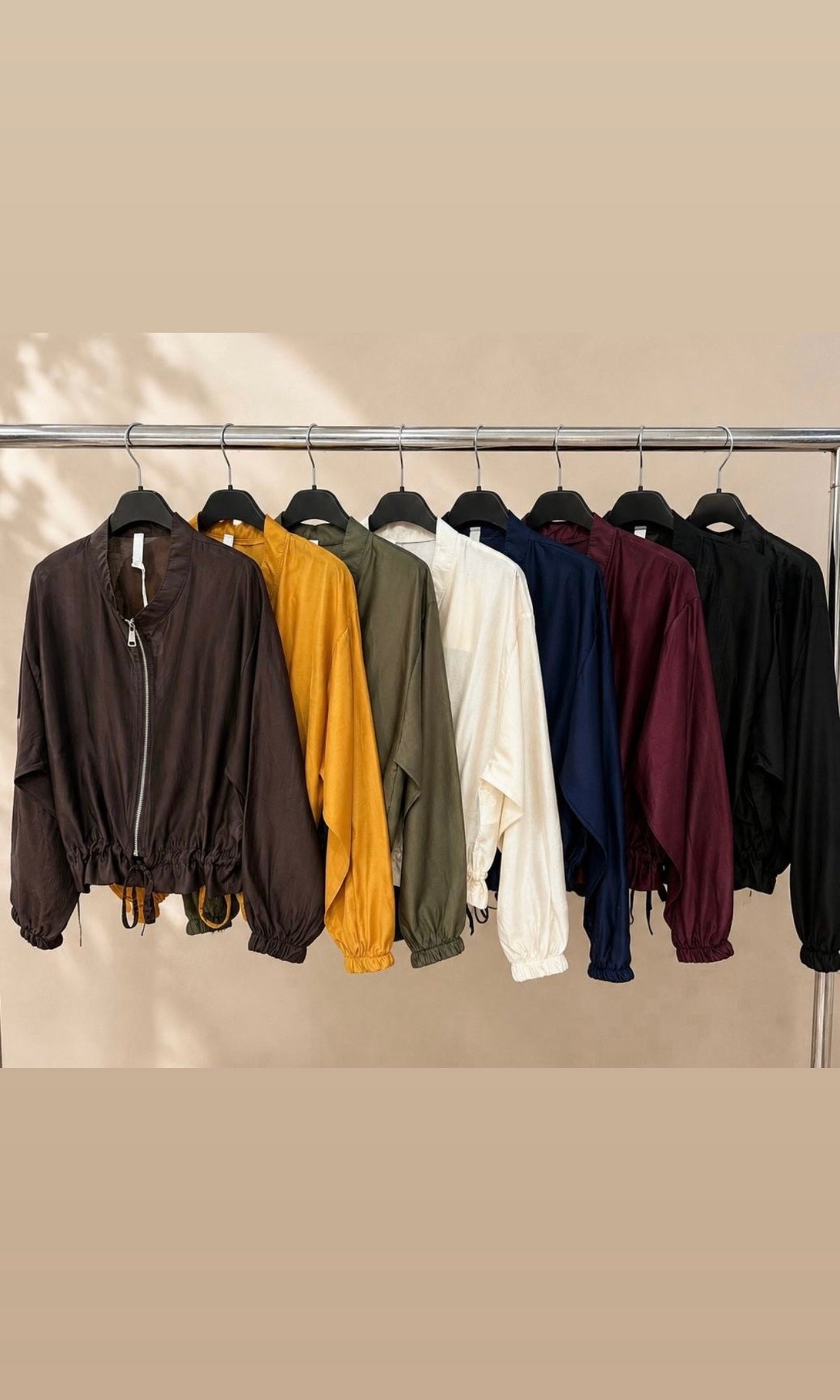 Stephanie Tencel Zip Jacket