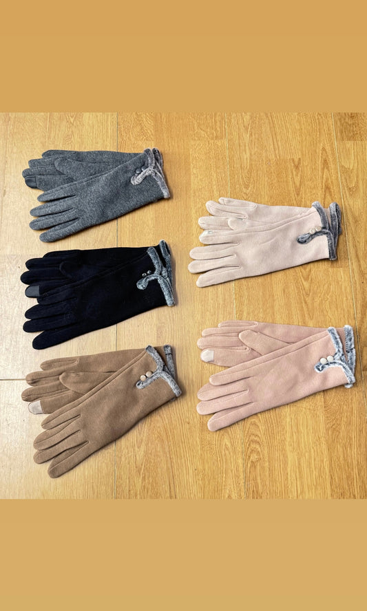 Frost Trim Gloves