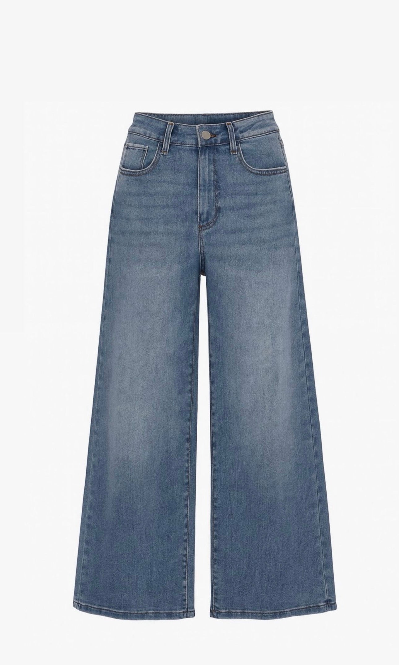 High Waist Wide Leg Jeans
