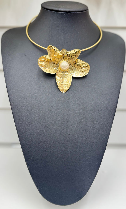 Ring Flower Necklace