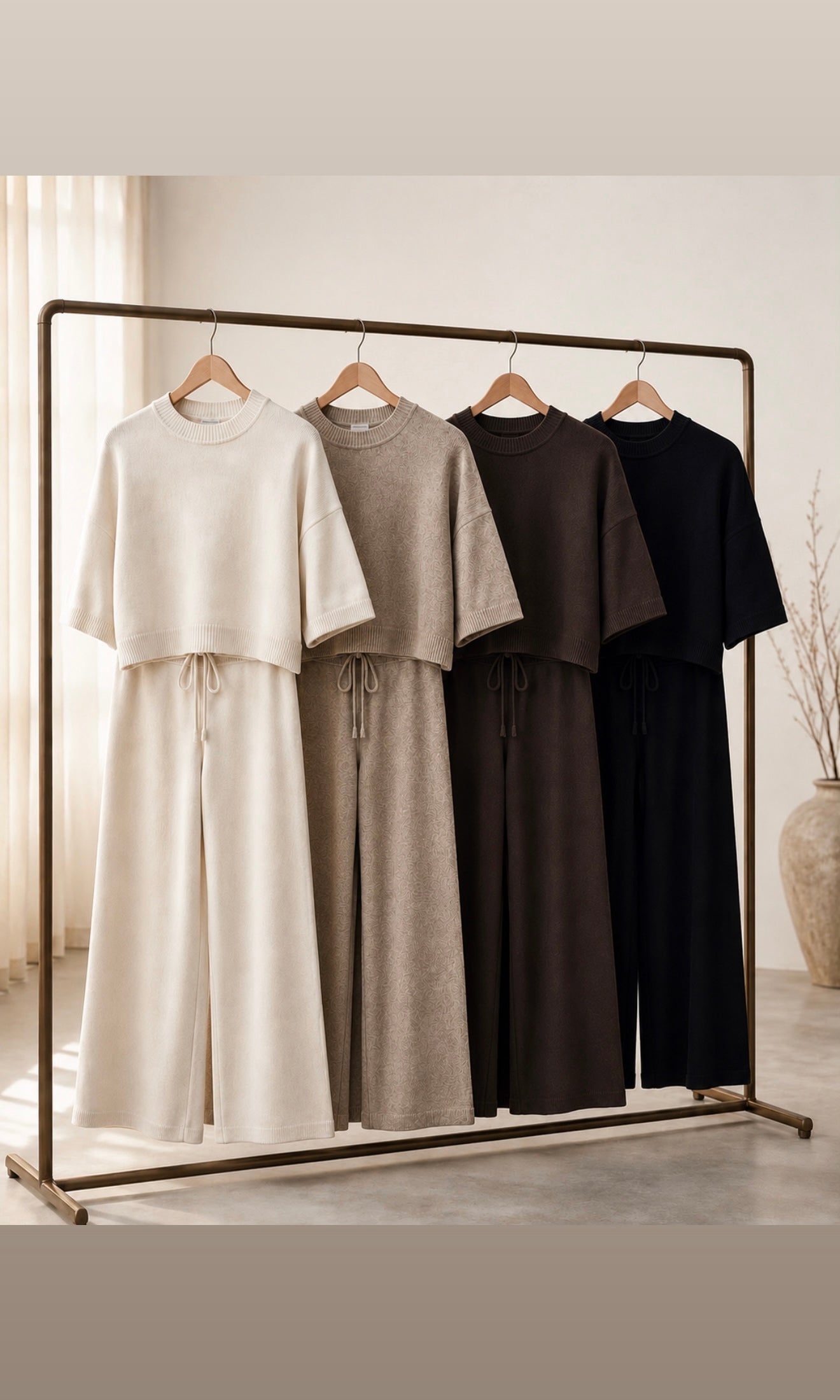 Wholesale Harlow cropped loungesuit for Boutique Retailers - Catwalk style wholesale