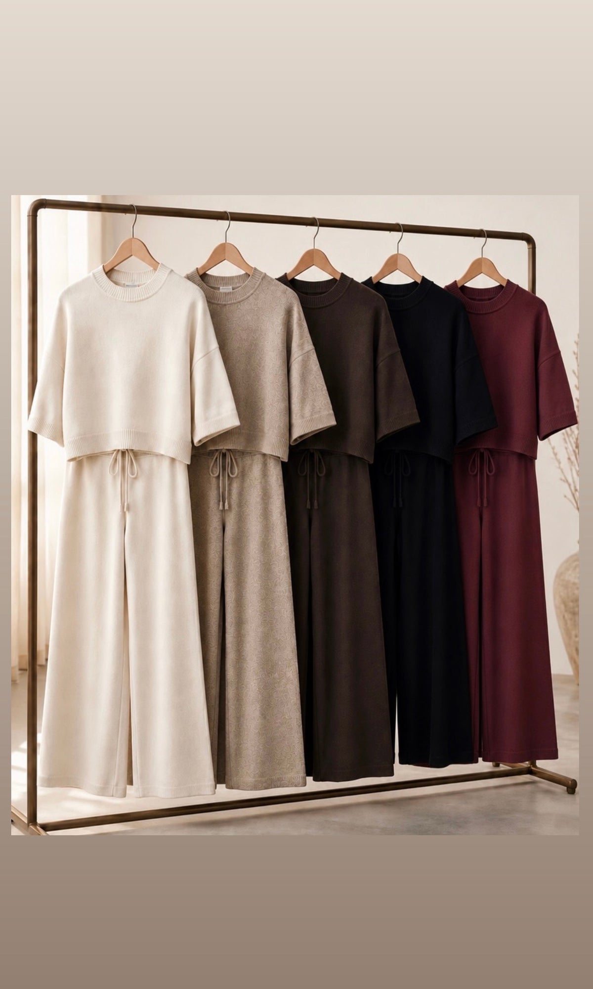 Wholesale ​Harlow cropped loungesuit - Catwalk style