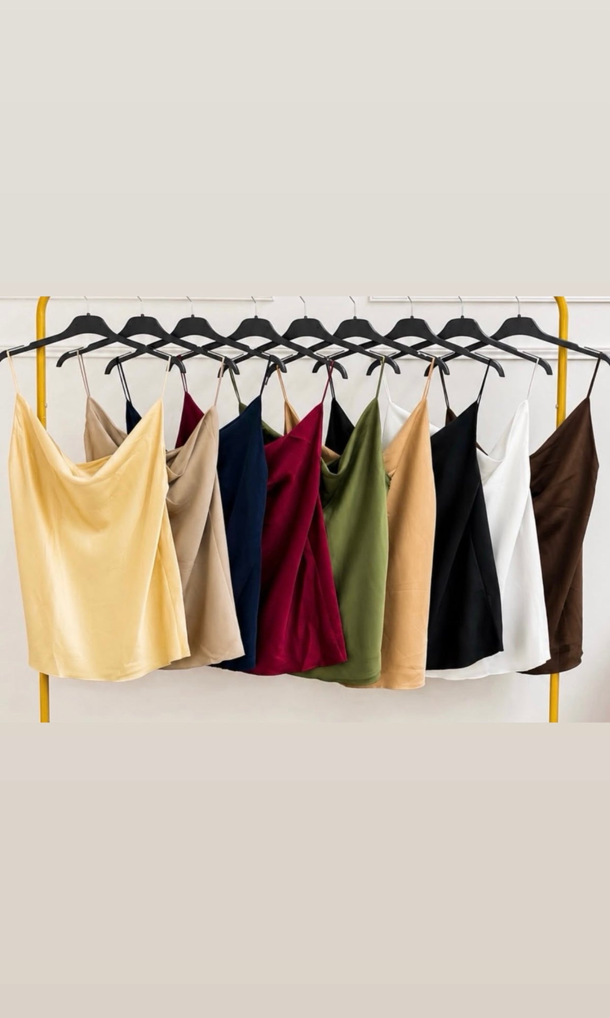 Sarina Satin Vest Top