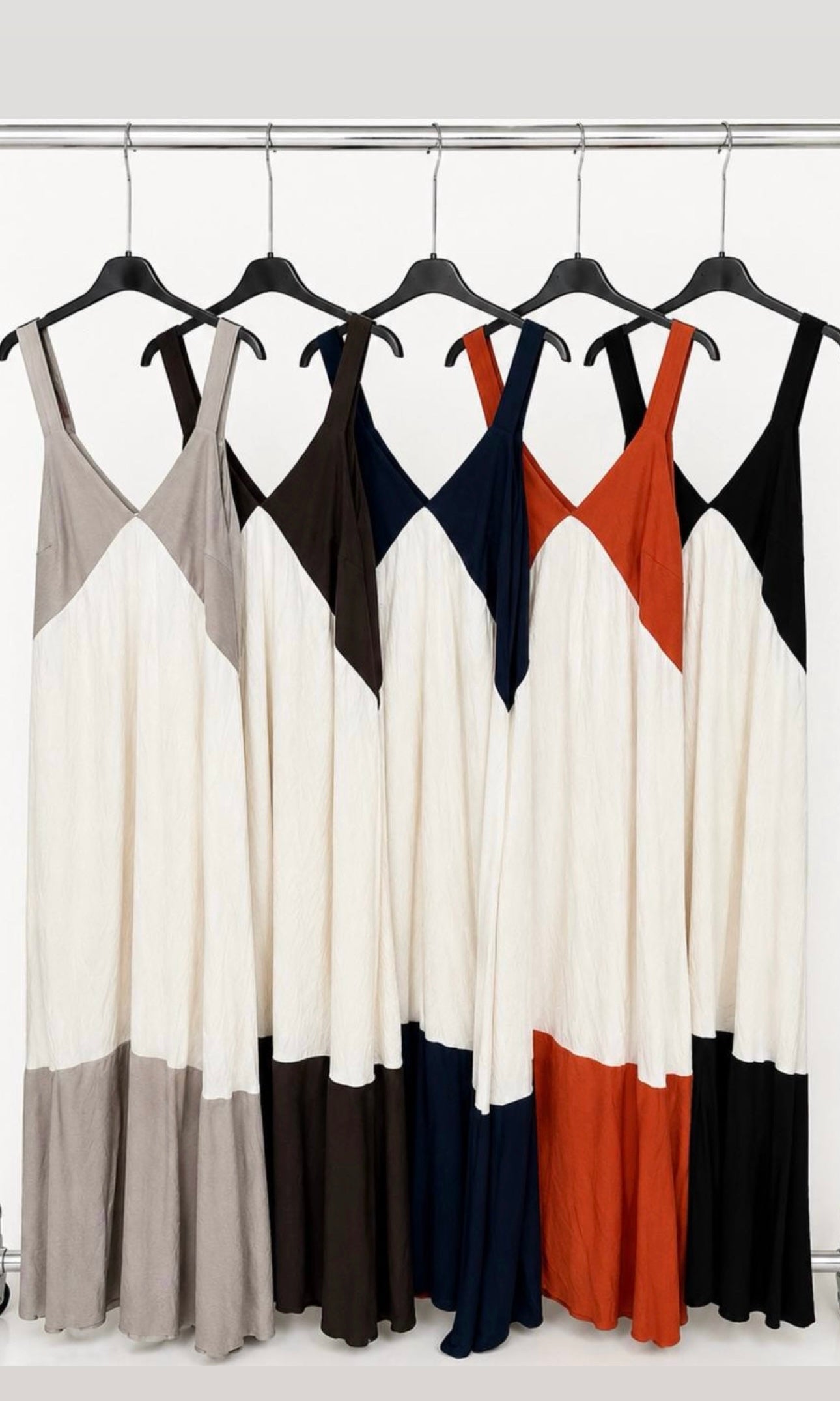 Riva Two Tone Maxi Dress