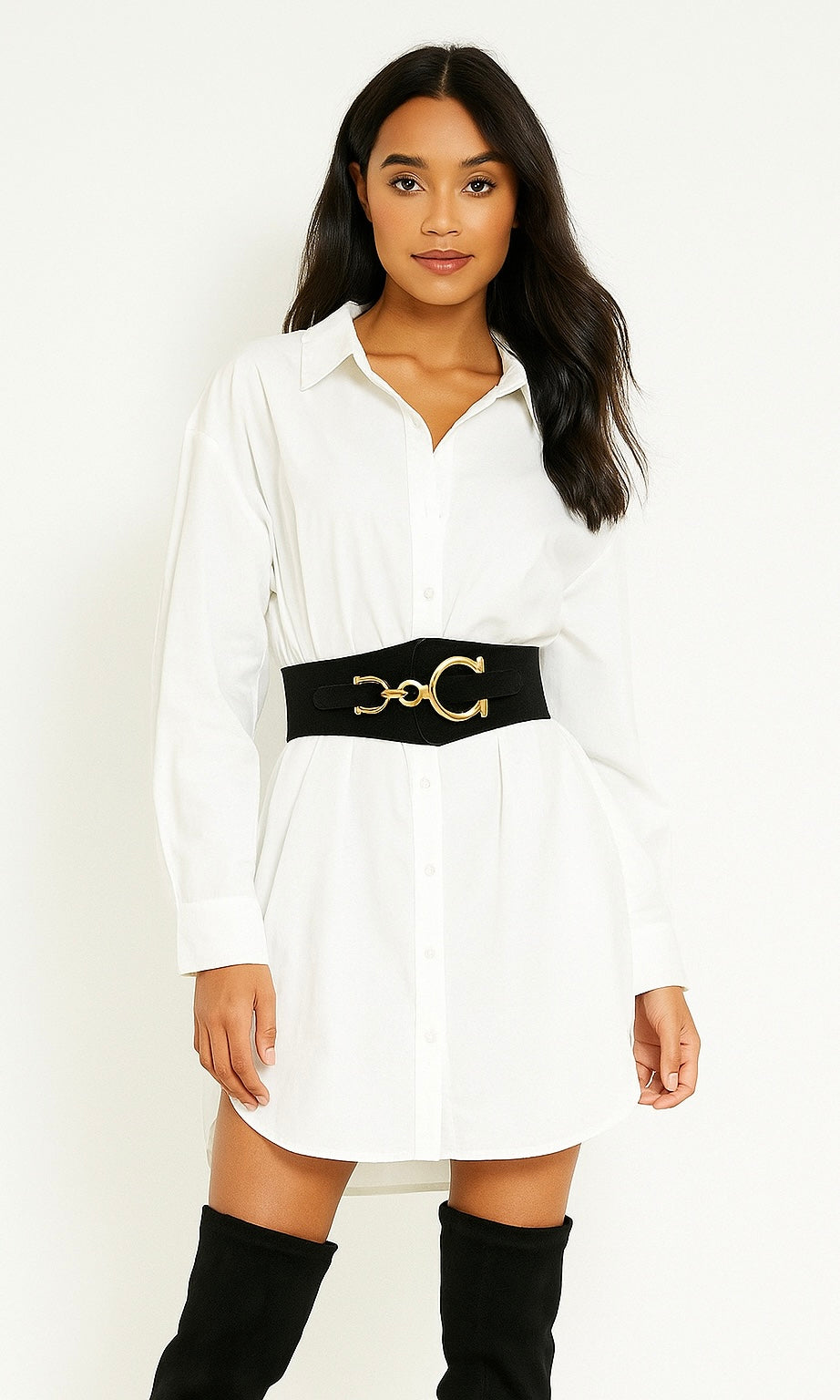 Naples elasticated belt