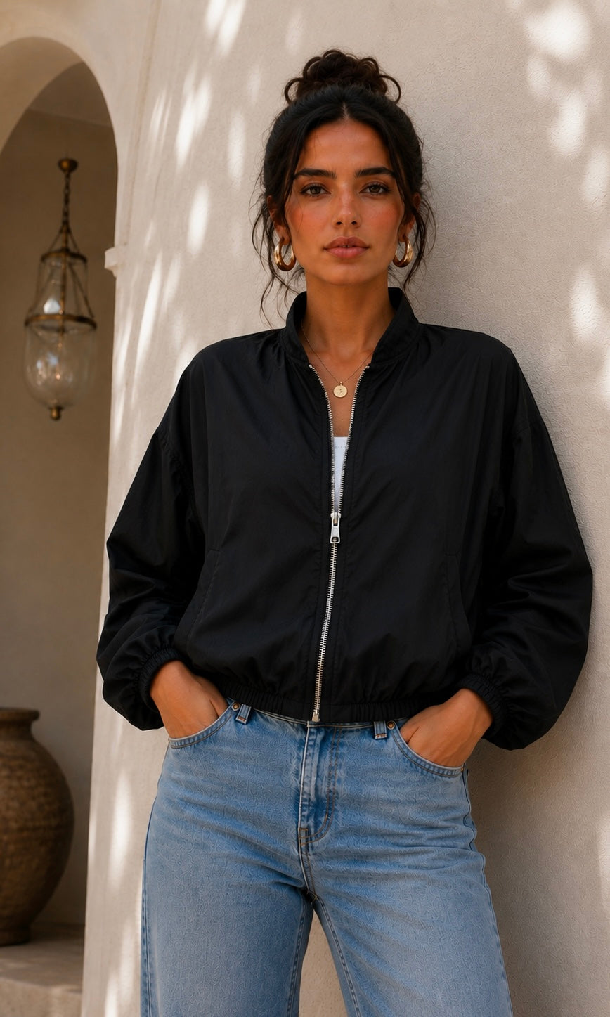Scarlett Puff Hem Jacket