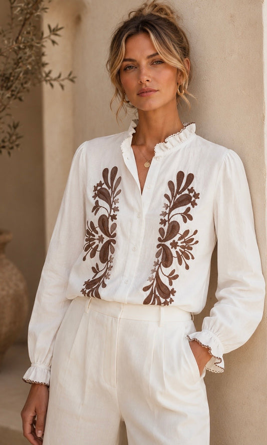Chloe Embroidered Shirt