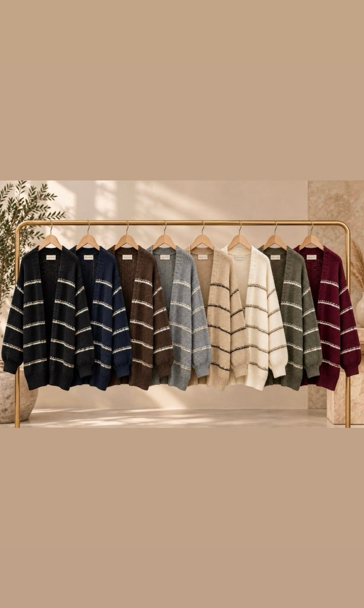 Millie Stripe Cardi
