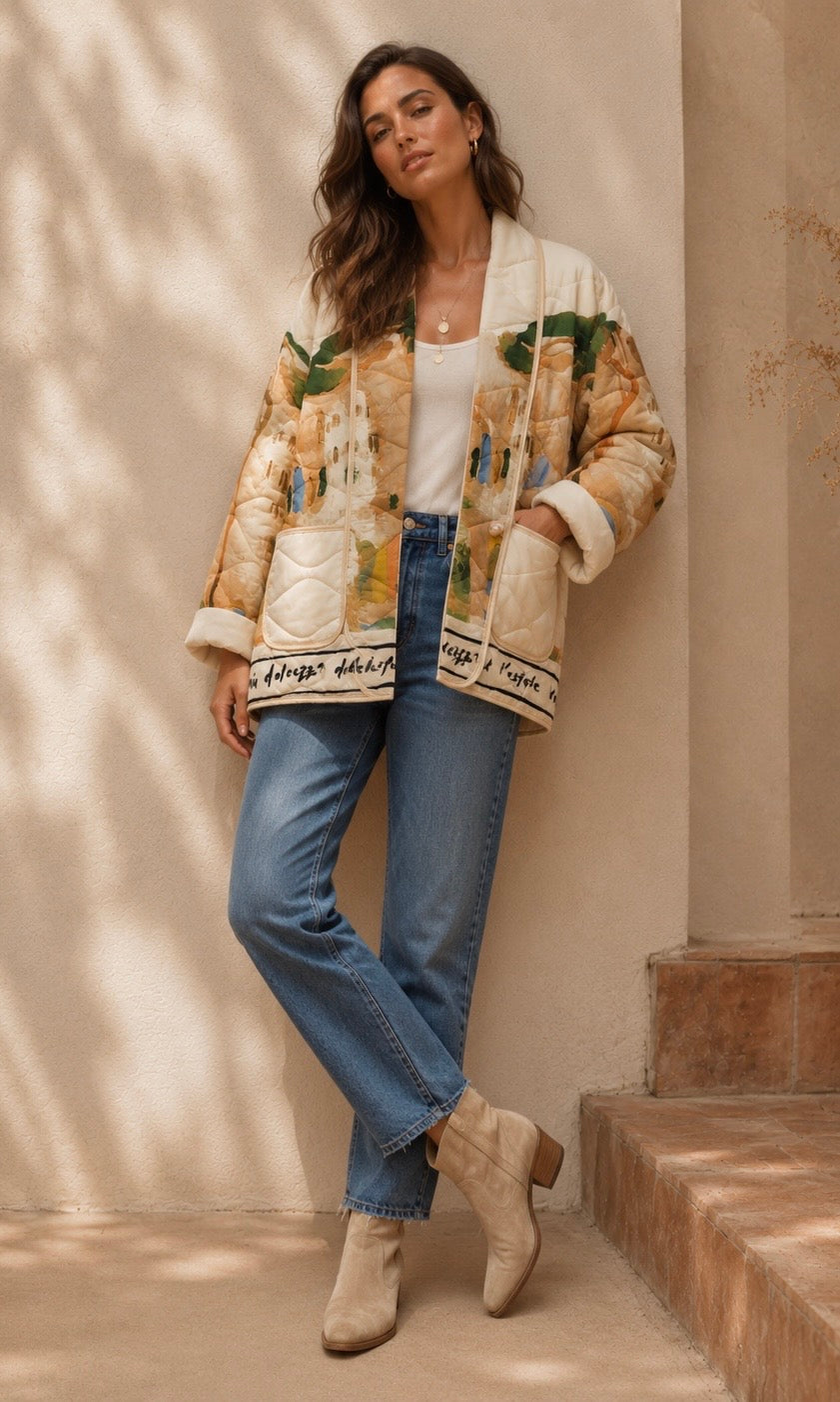 Wholesale Landscape padded jacket for Boutique Retailers - Catwalk style wholesale