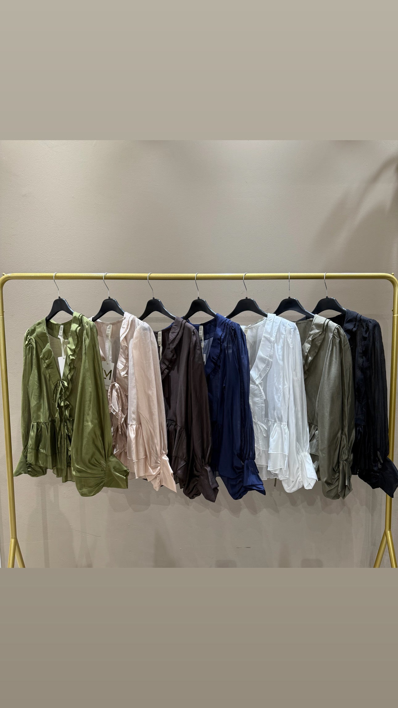 Florence tie blouse