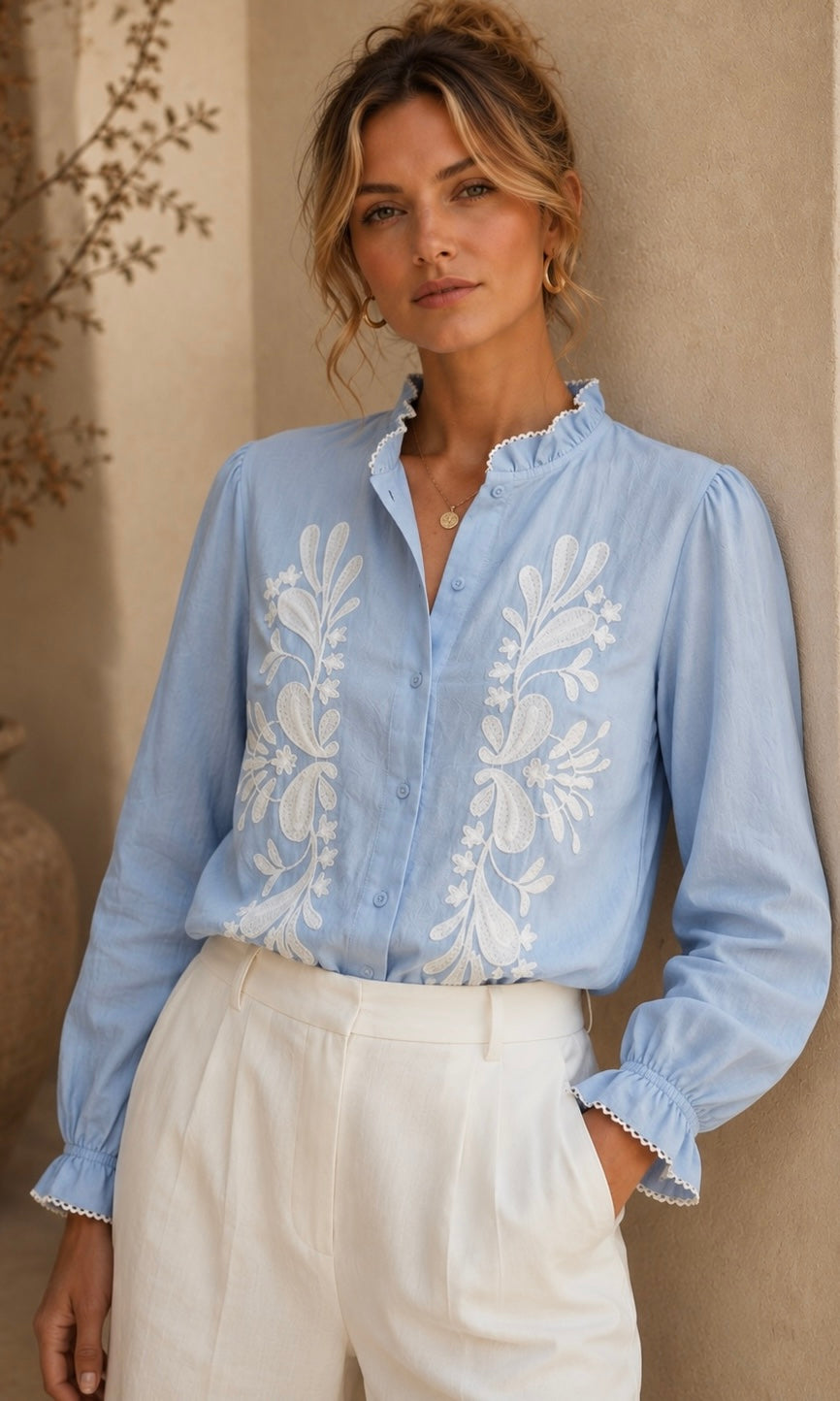 Chloe Embroidered Shirt