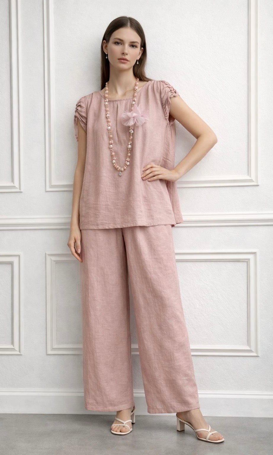 Wholesale Natalie Tie Shoulder Co-ord for Boutique Retailers - Catwalk style wholesale