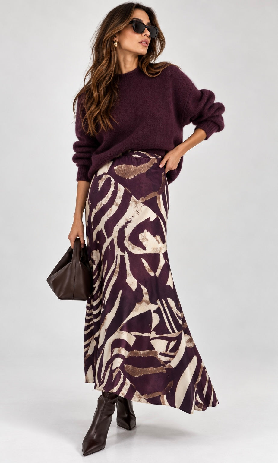 Tamara print skirt