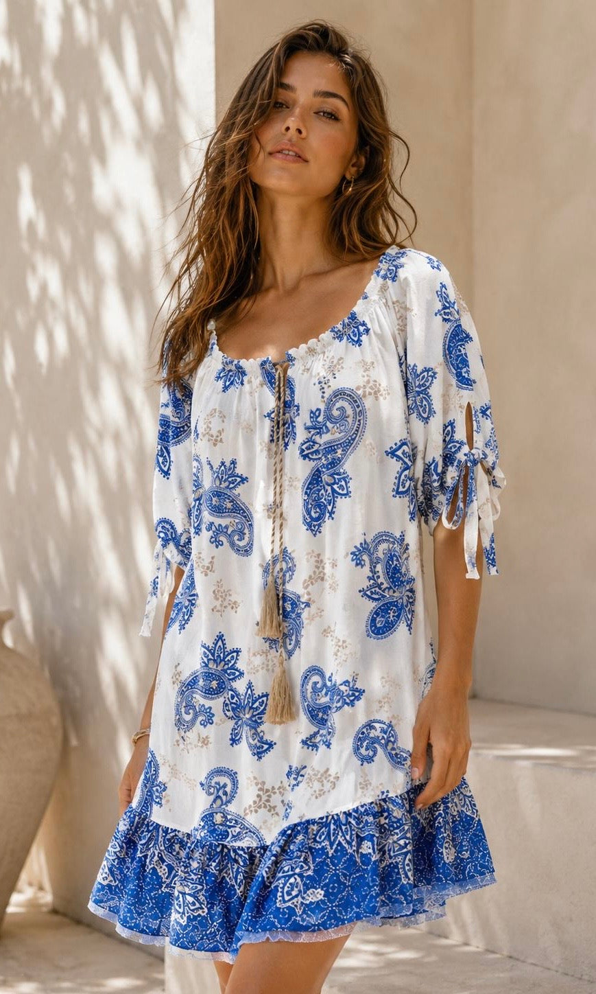 Celine Print Dress