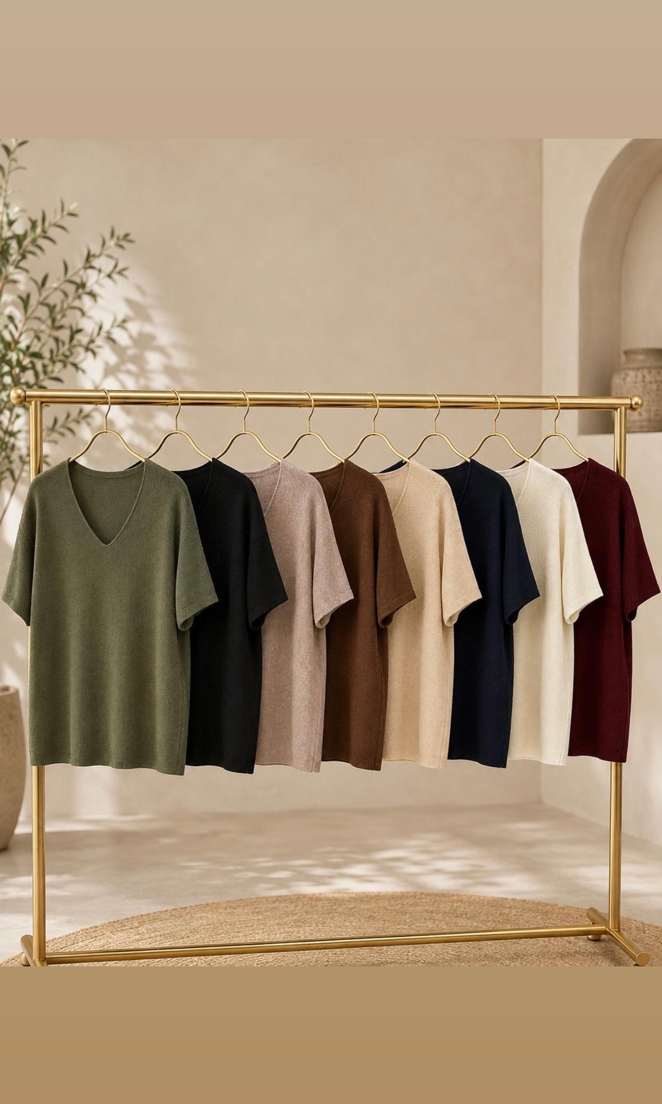 Freddie V Neck Jumper