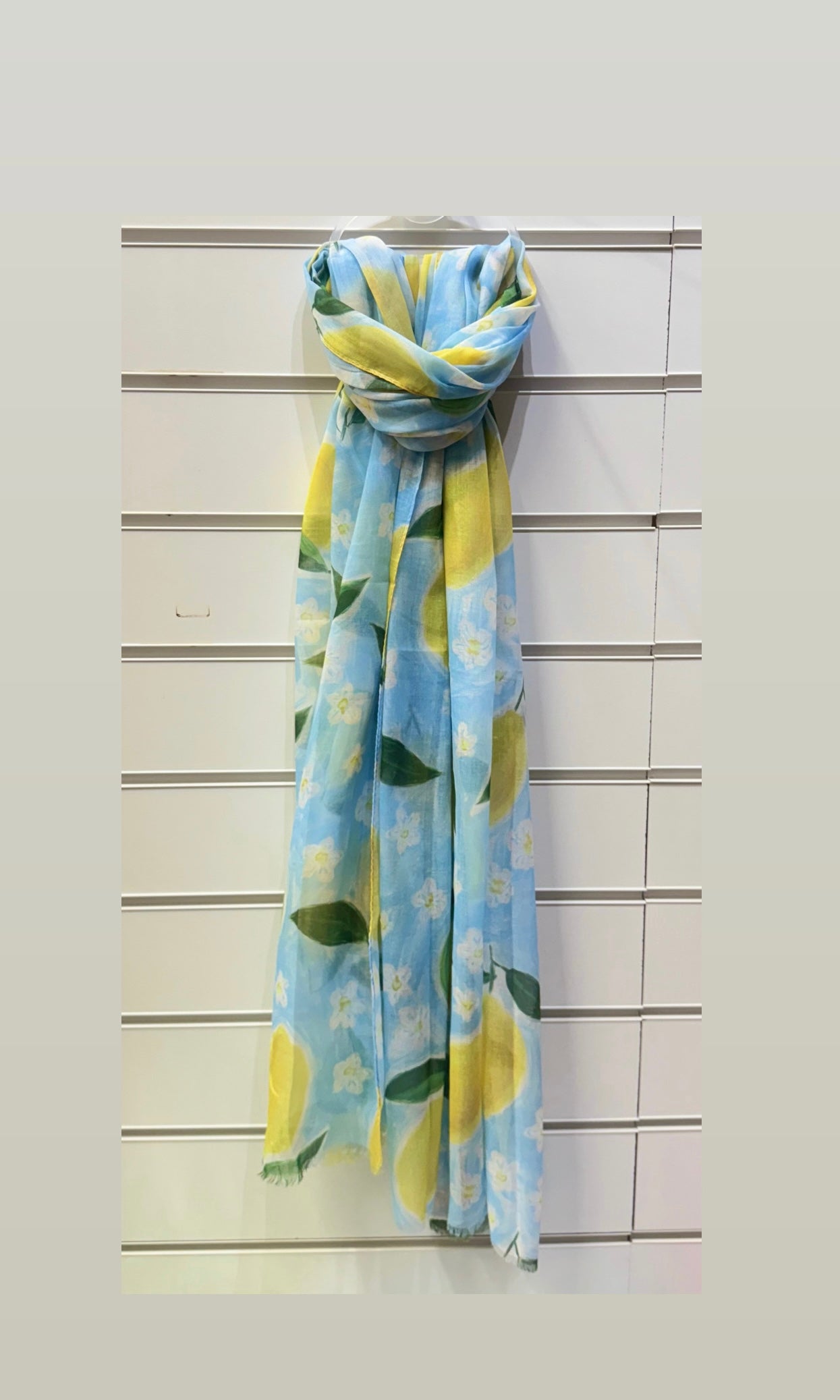 Large Lemon Scarf