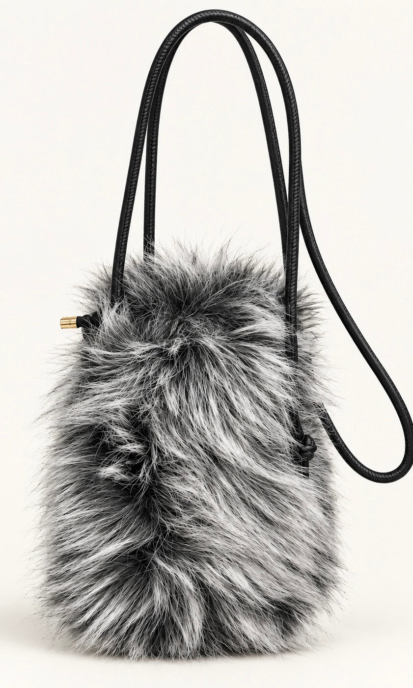 Macy Shaggy Cross Body Bag