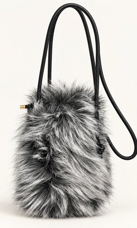 Macy Shaggy Cross Body Bag