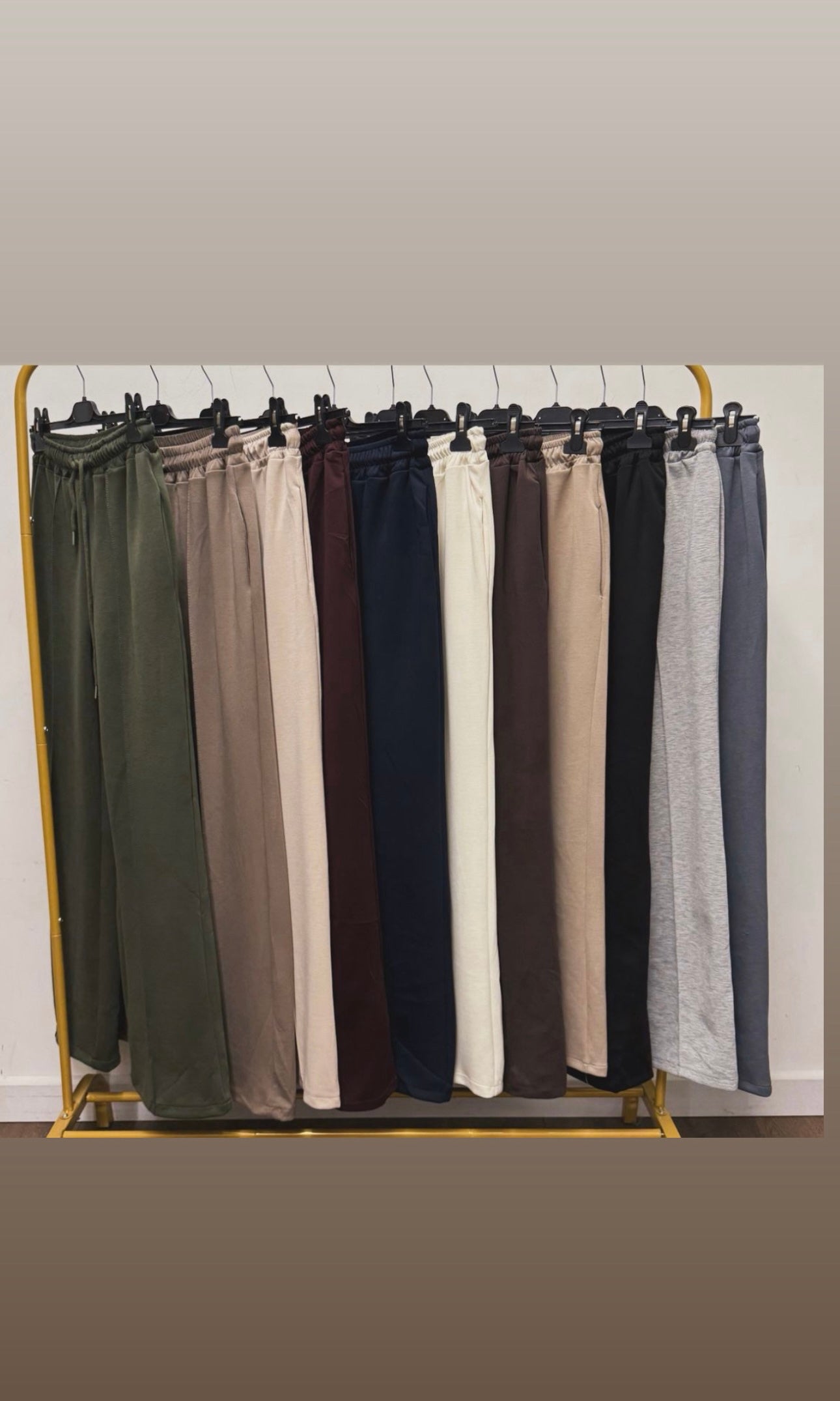 Zara soft feel elasticated trouser