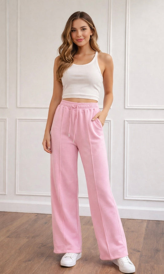 Zara scuba feel elasticated trouser