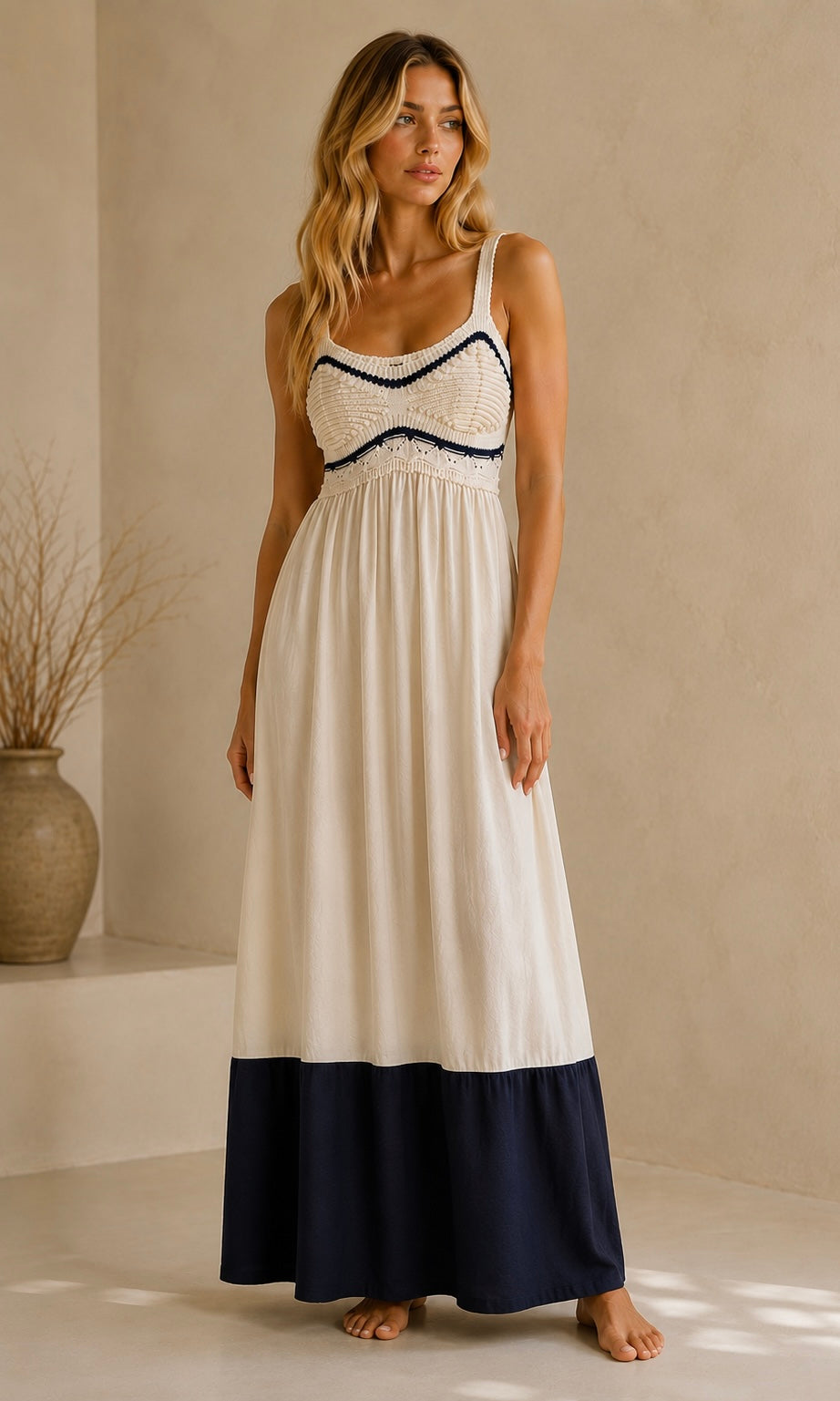 Layla Crochet Top Dress