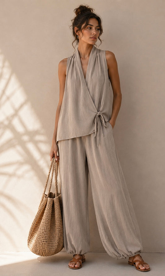 Harper wrap co-ord
