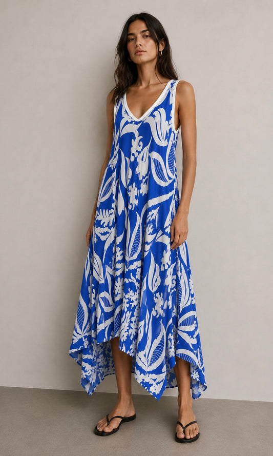 Riley summer print dress