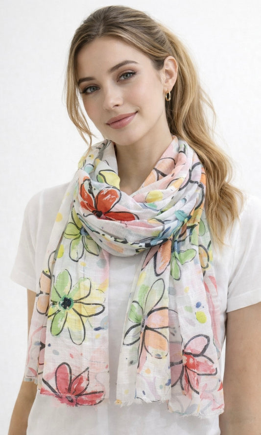 Daisy scarf