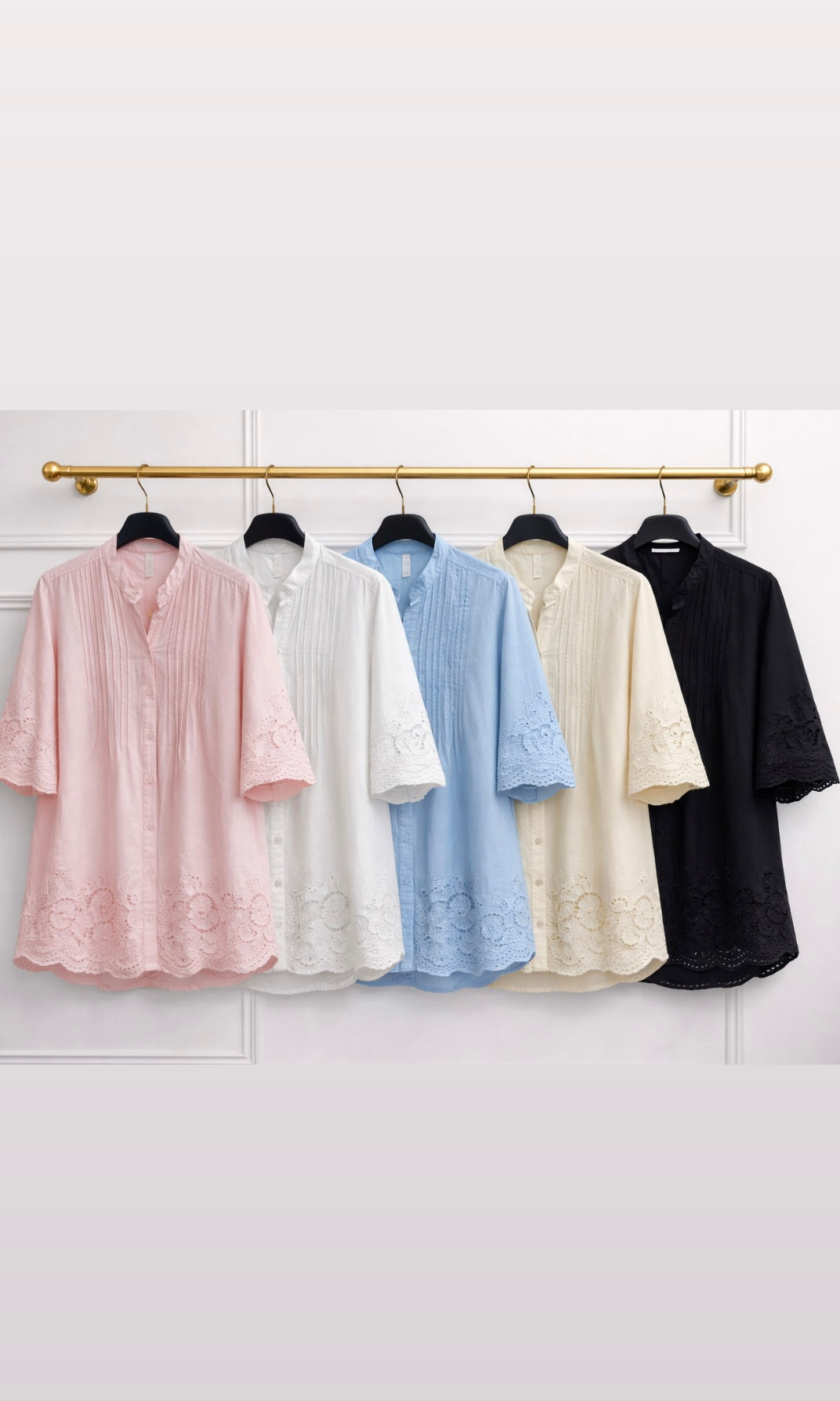 Tabatha lazer cut blouse