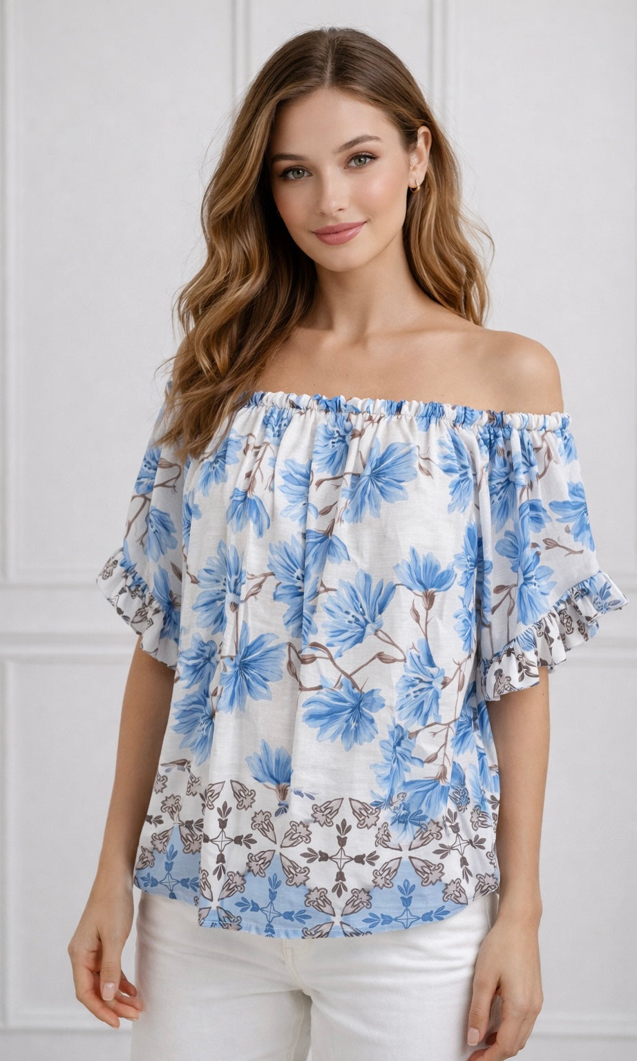 Kitty Bardot Top