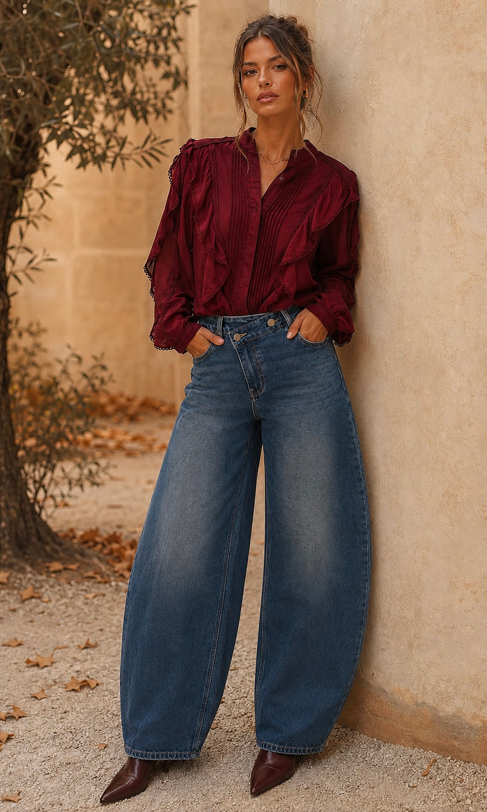 Rita wrap front Jean (2701)