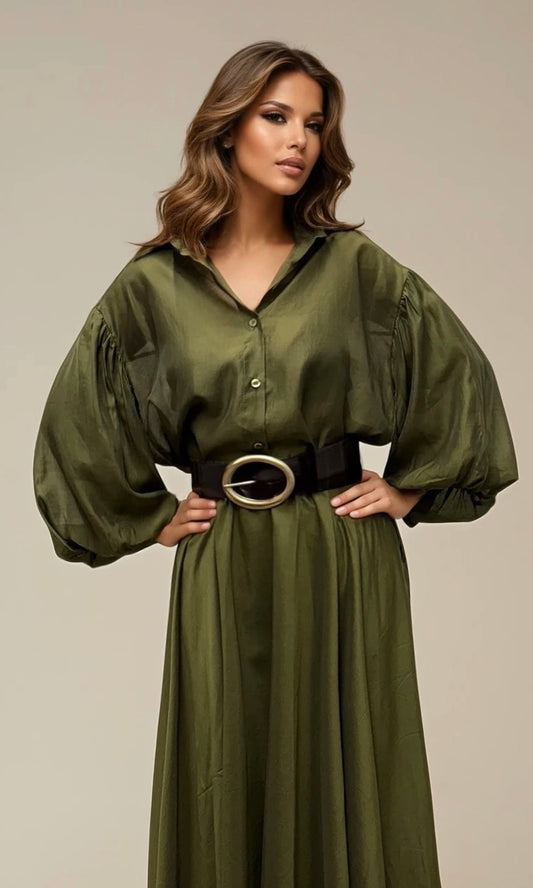Serena Balloon Sleeve Blouse